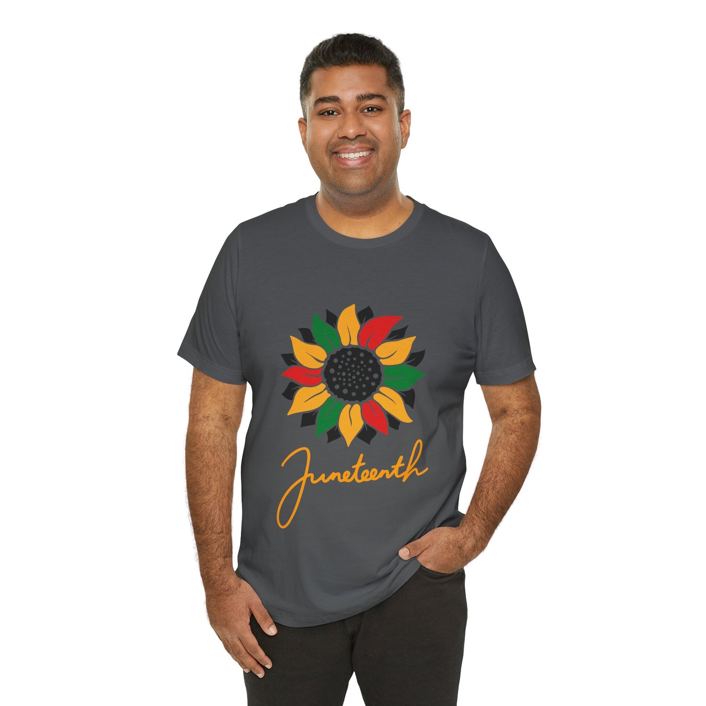 Juneteenth Floral Short Sleeve Tee