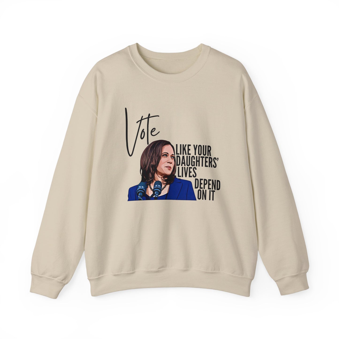 Harris 2024 Crewneck Sweatshirt - Design 1