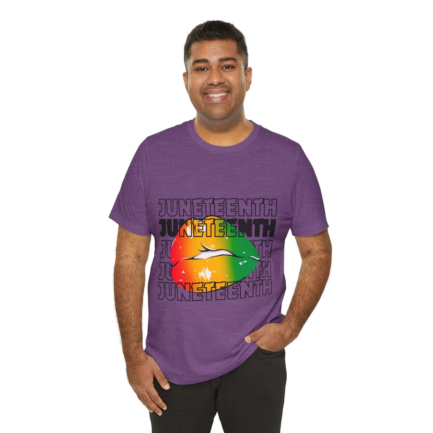 Juneteenth Lips Short Sleeve Tee