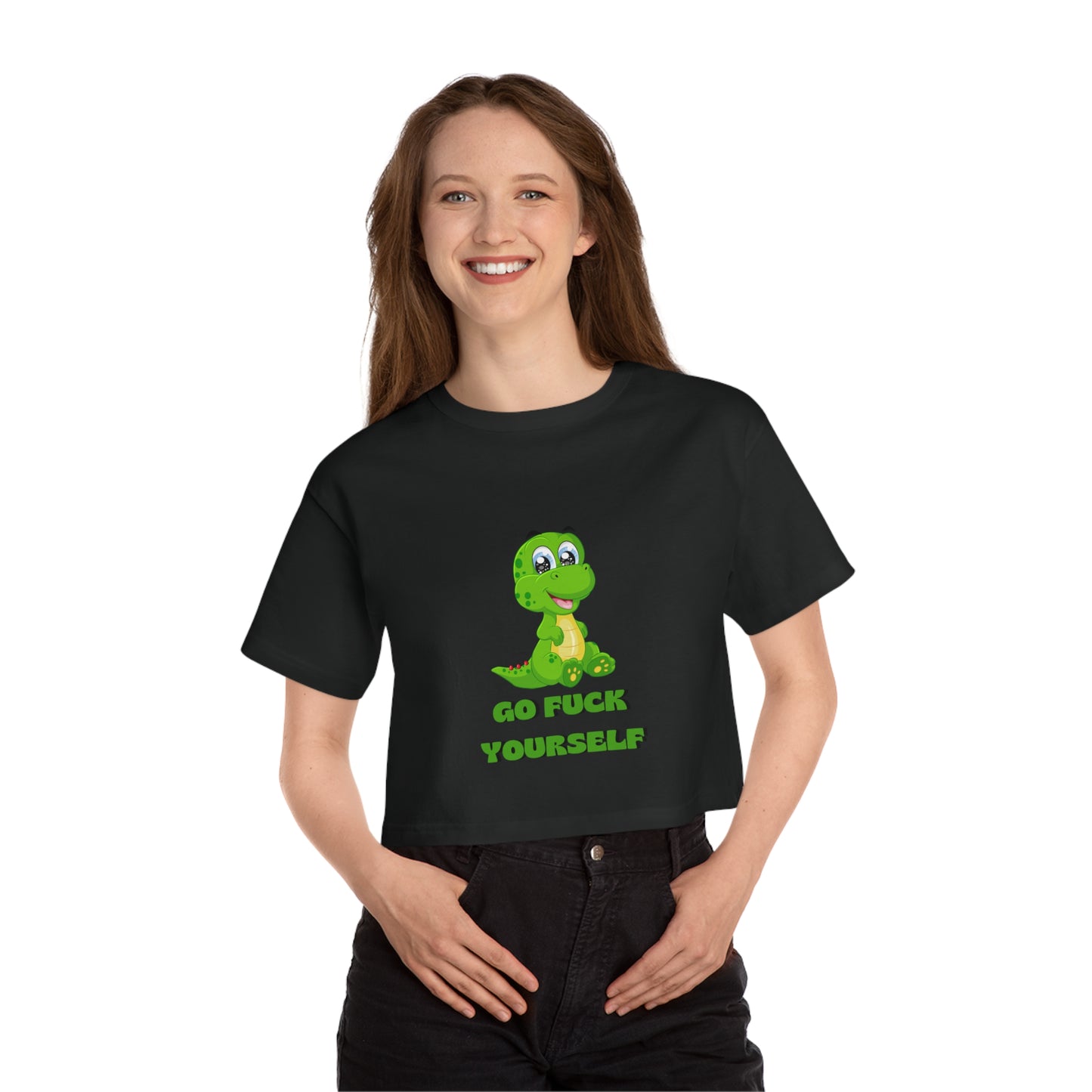 GFY Baby Dragon Cropped T-Shirt