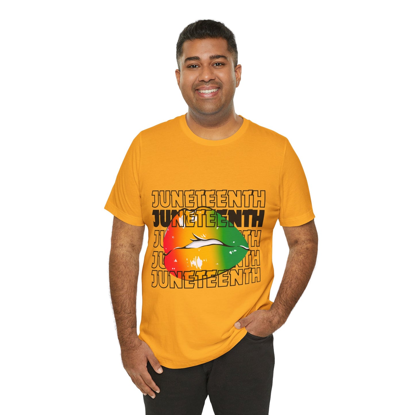 Juneteenth Lips Short Sleeve Tee