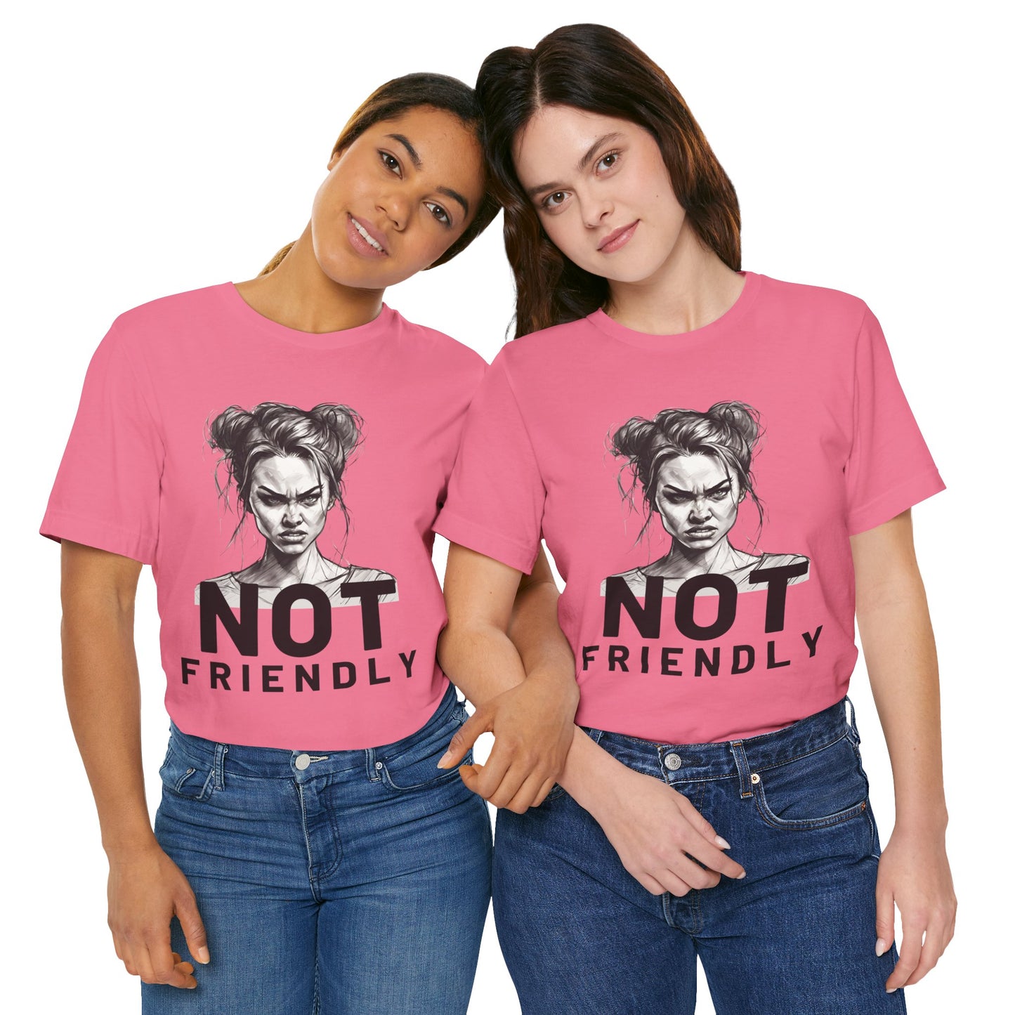 Not Friendly Short Sleeve Tee