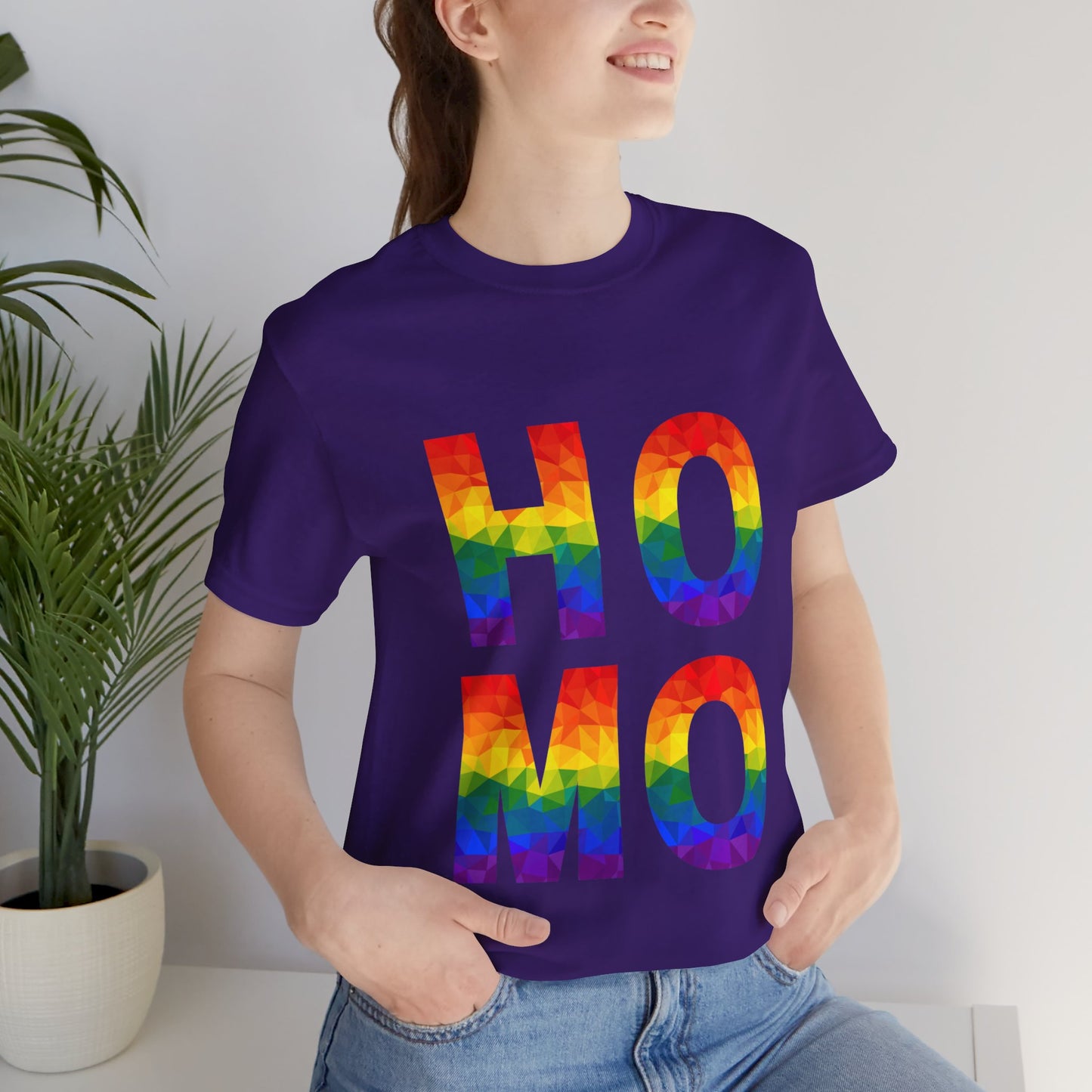 "HOMO" Short Sleeve Tee
