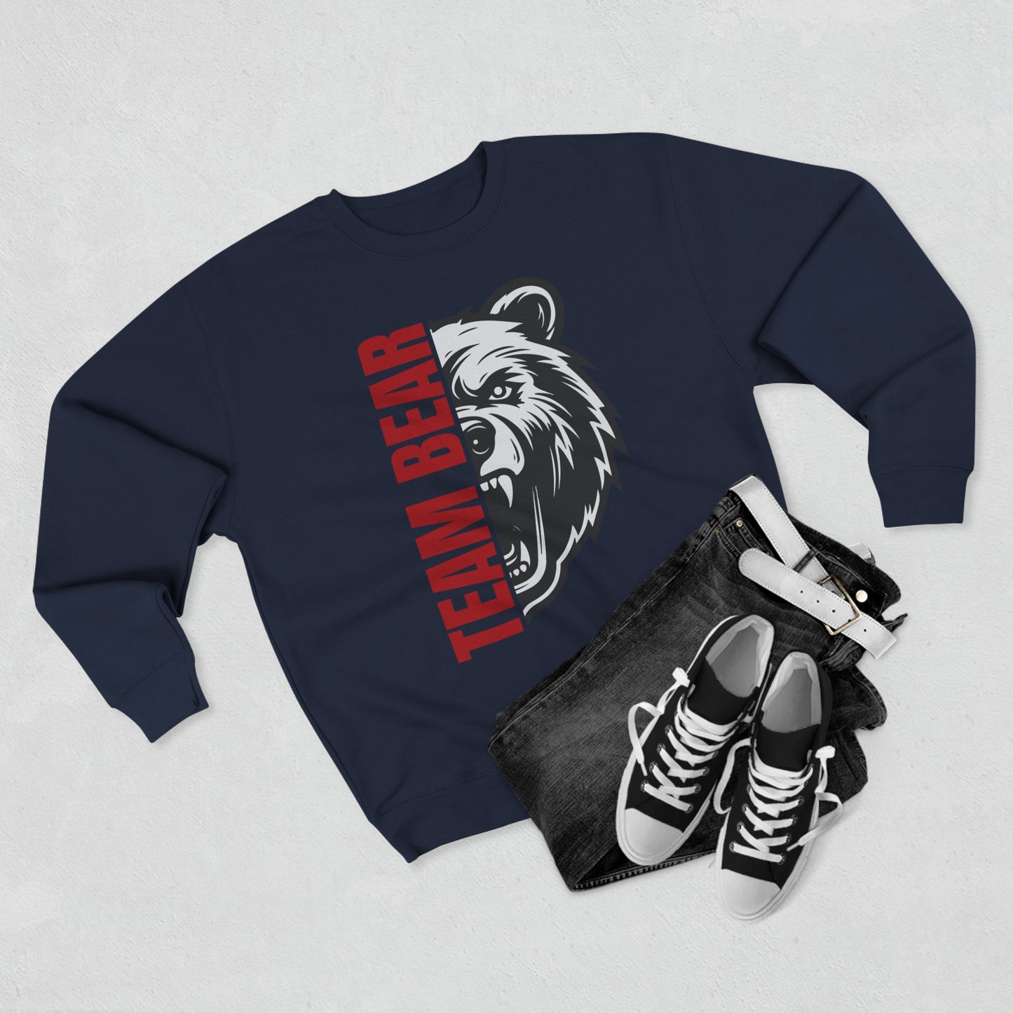 Women's "Team Bear" Crewneck Sweatshirt