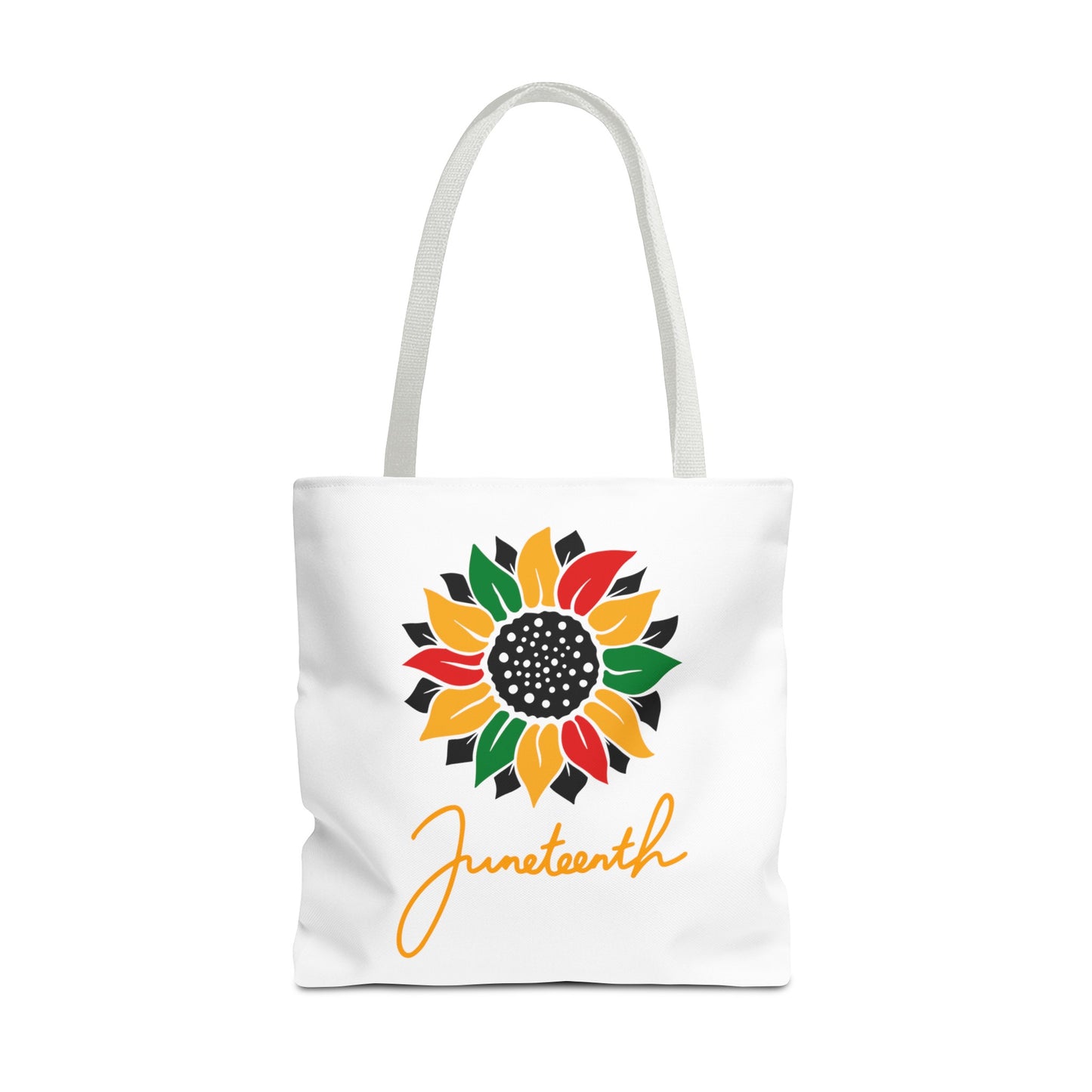 Juneteenth Floral Tote Bag (AOP)