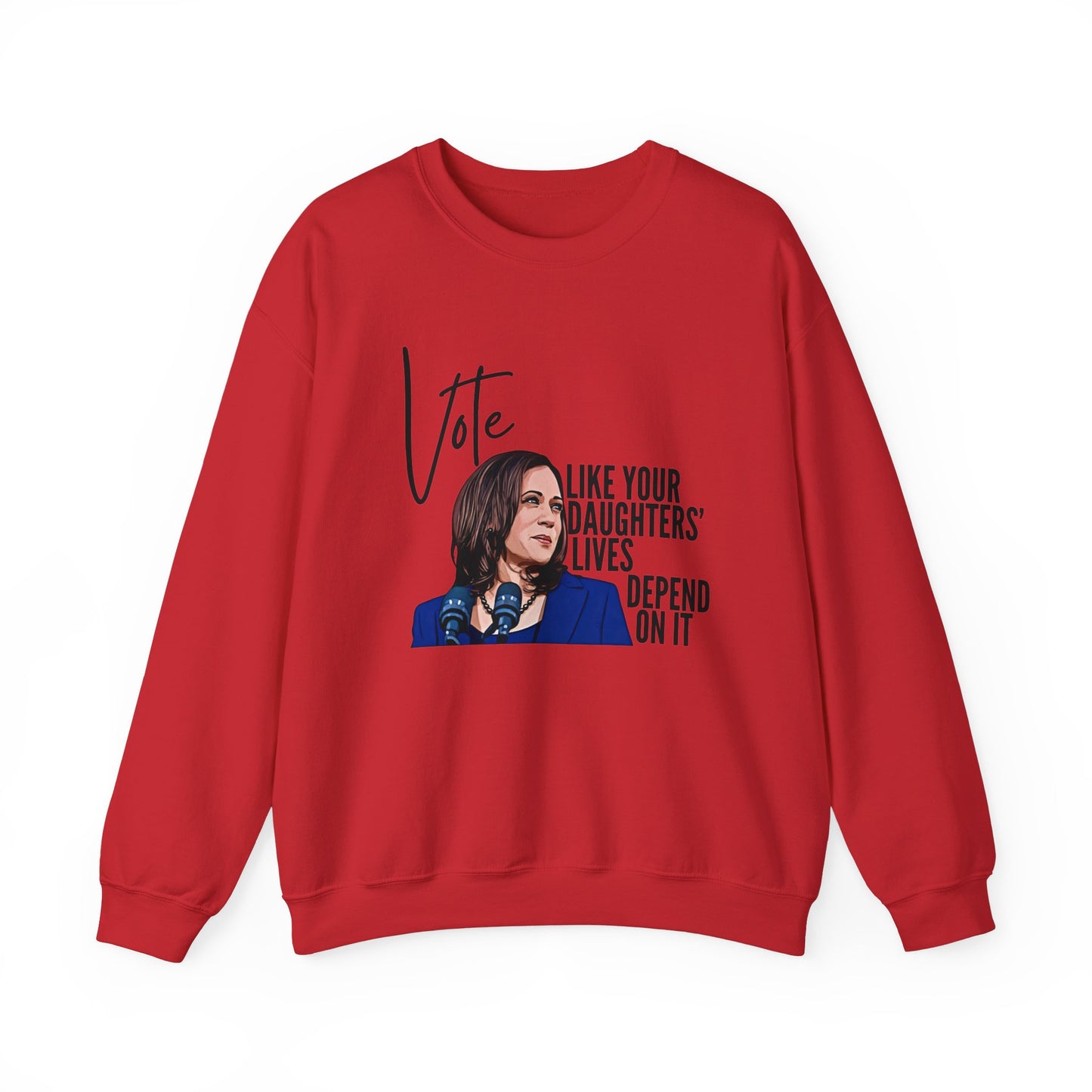 Harris 2024 Crewneck Sweatshirt - Design 1