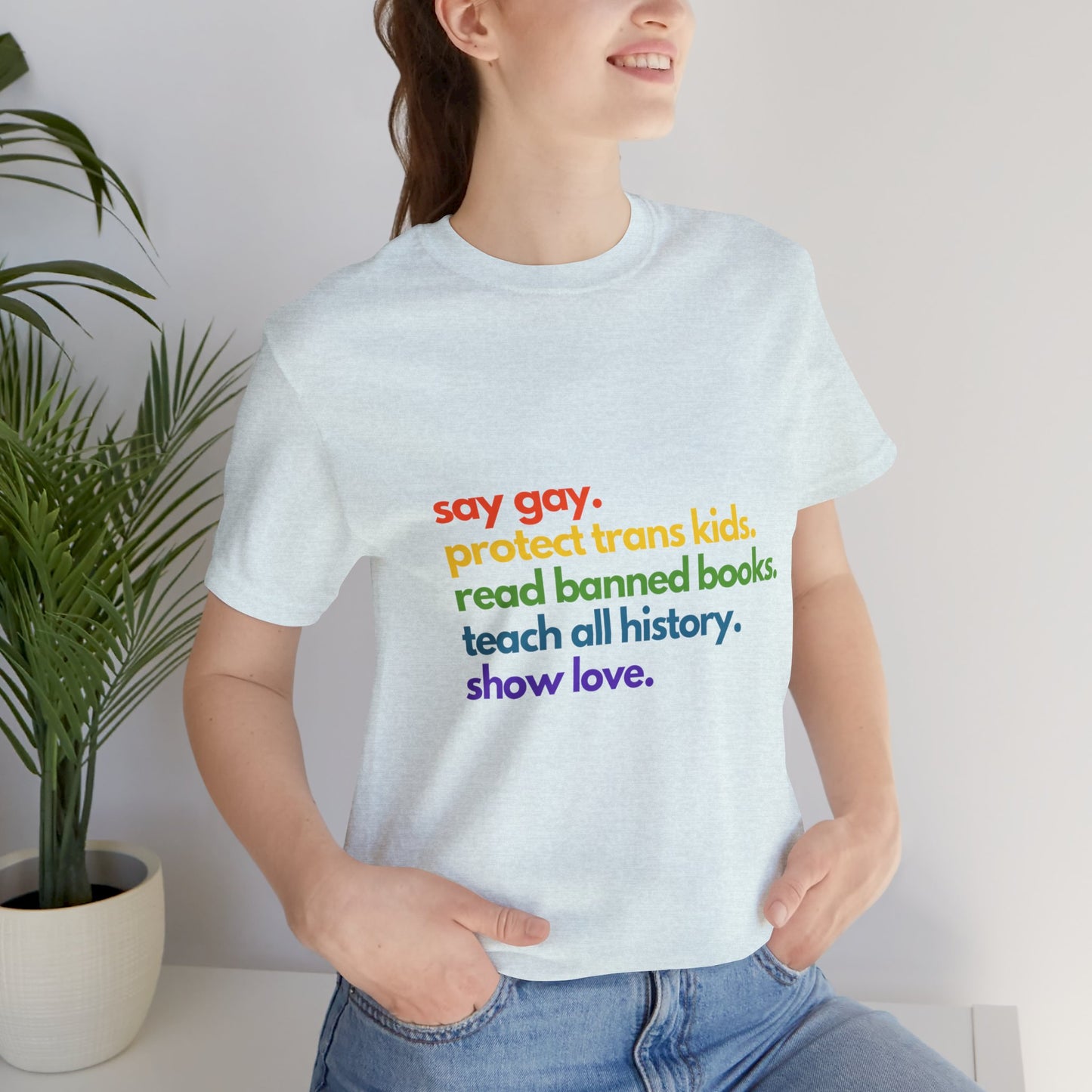 Pride Quote Short Sleeve Tee