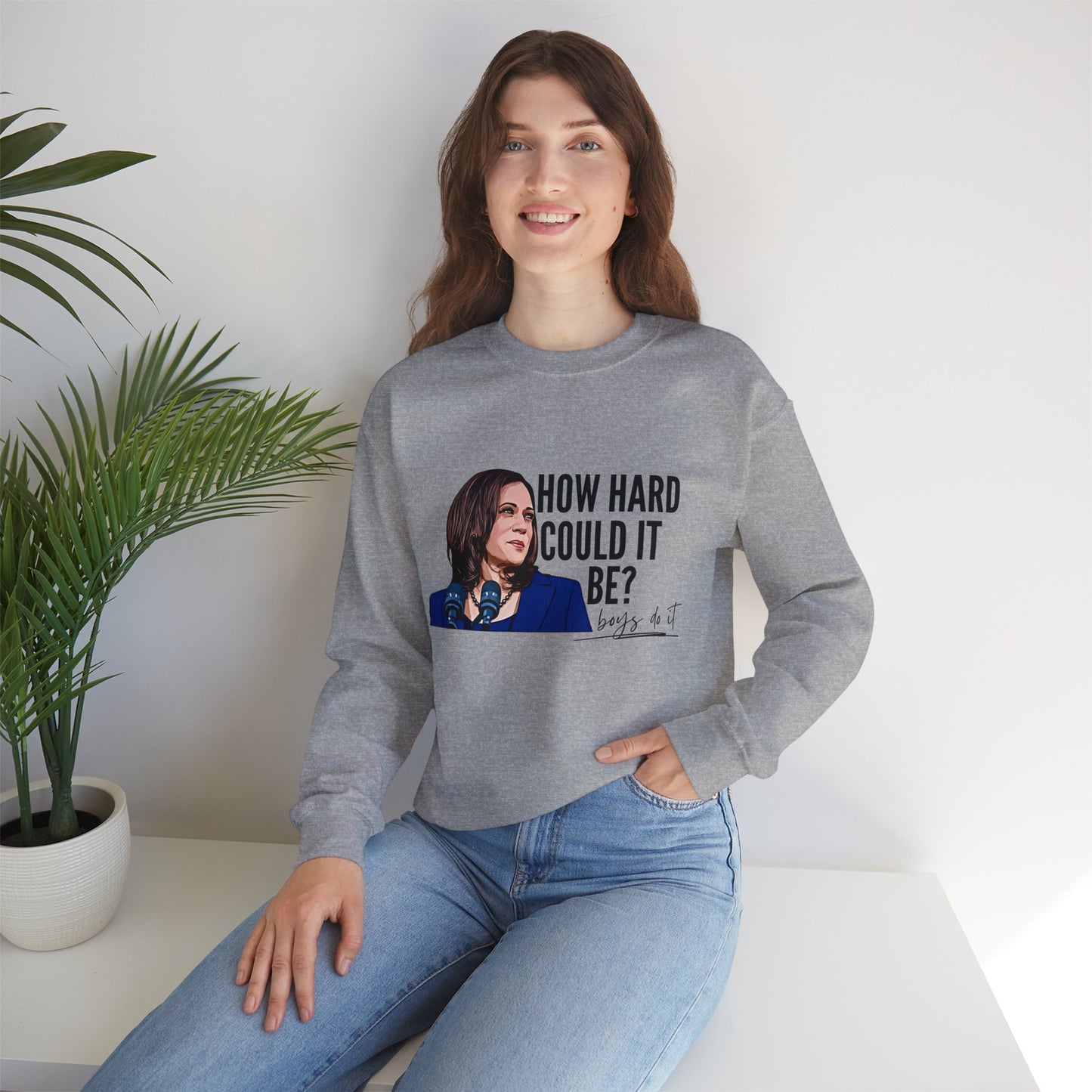 Harris 2024 Crewneck Sweatshirt - Design 2