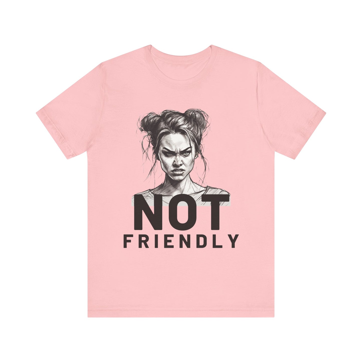 Not Friendly Short Sleeve Tee