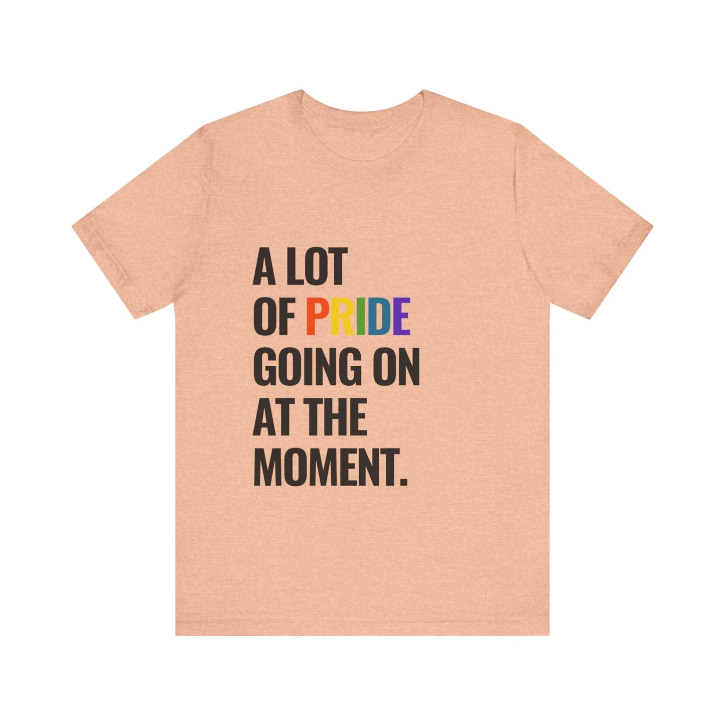 "A Lot of Pride" Short Sleeve Tee