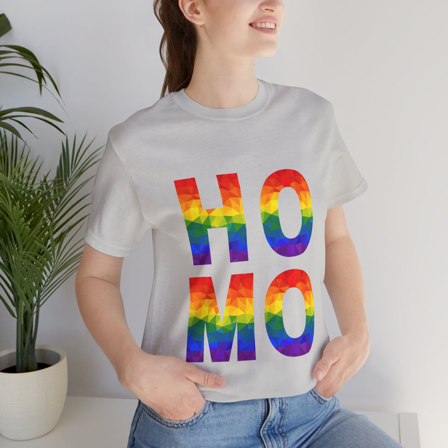"HOMO" Short Sleeve Tee
