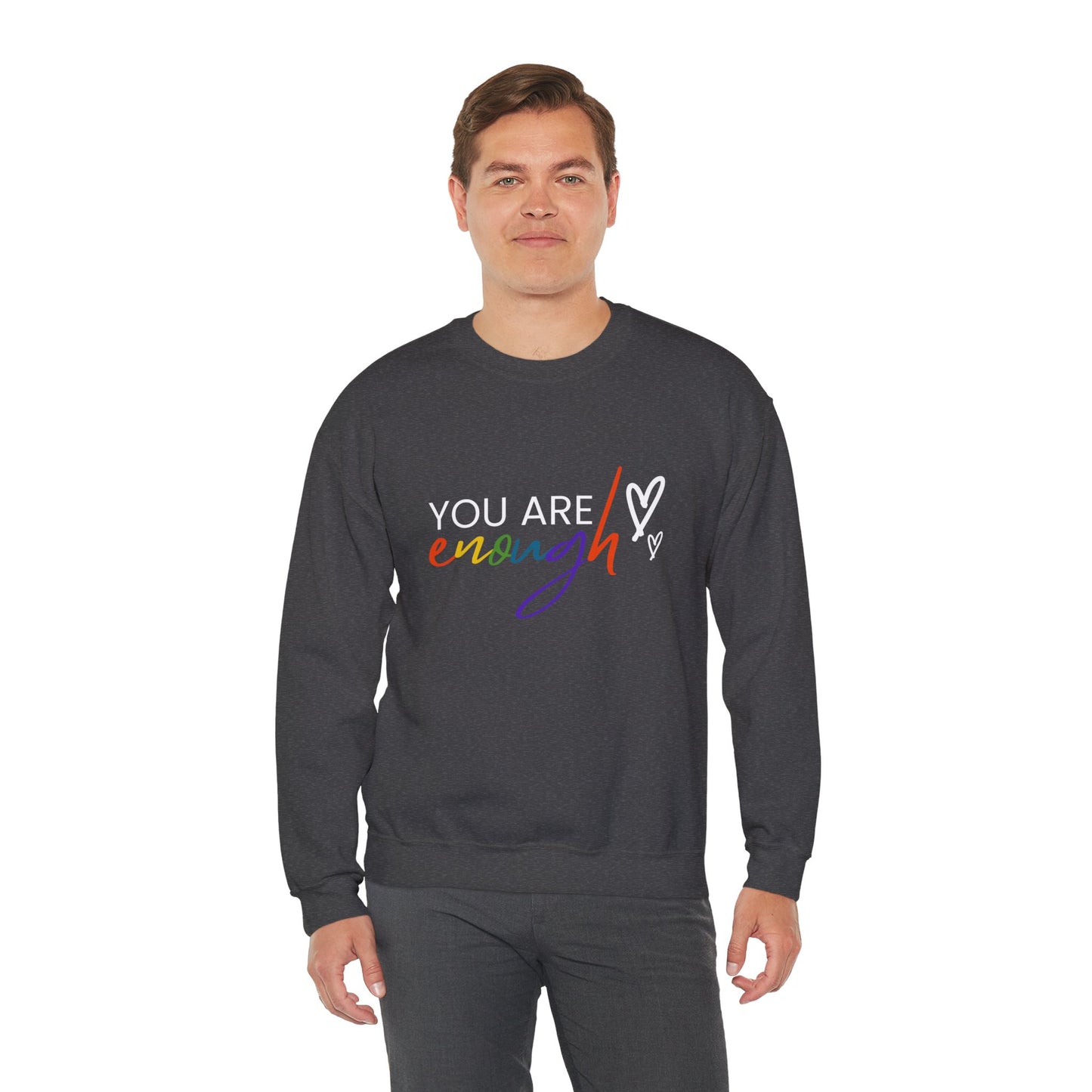 "You Are Enough" Crewneck Sweatshirt