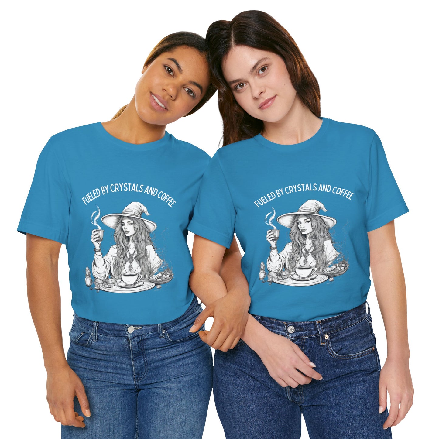 Fueled by Crystals and Coffee Tee
