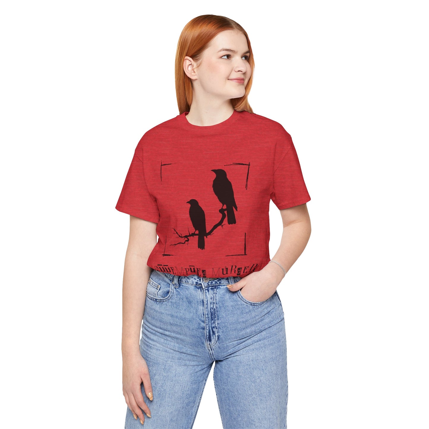 "Attempted Murder" Crow Short Sleeve Tee