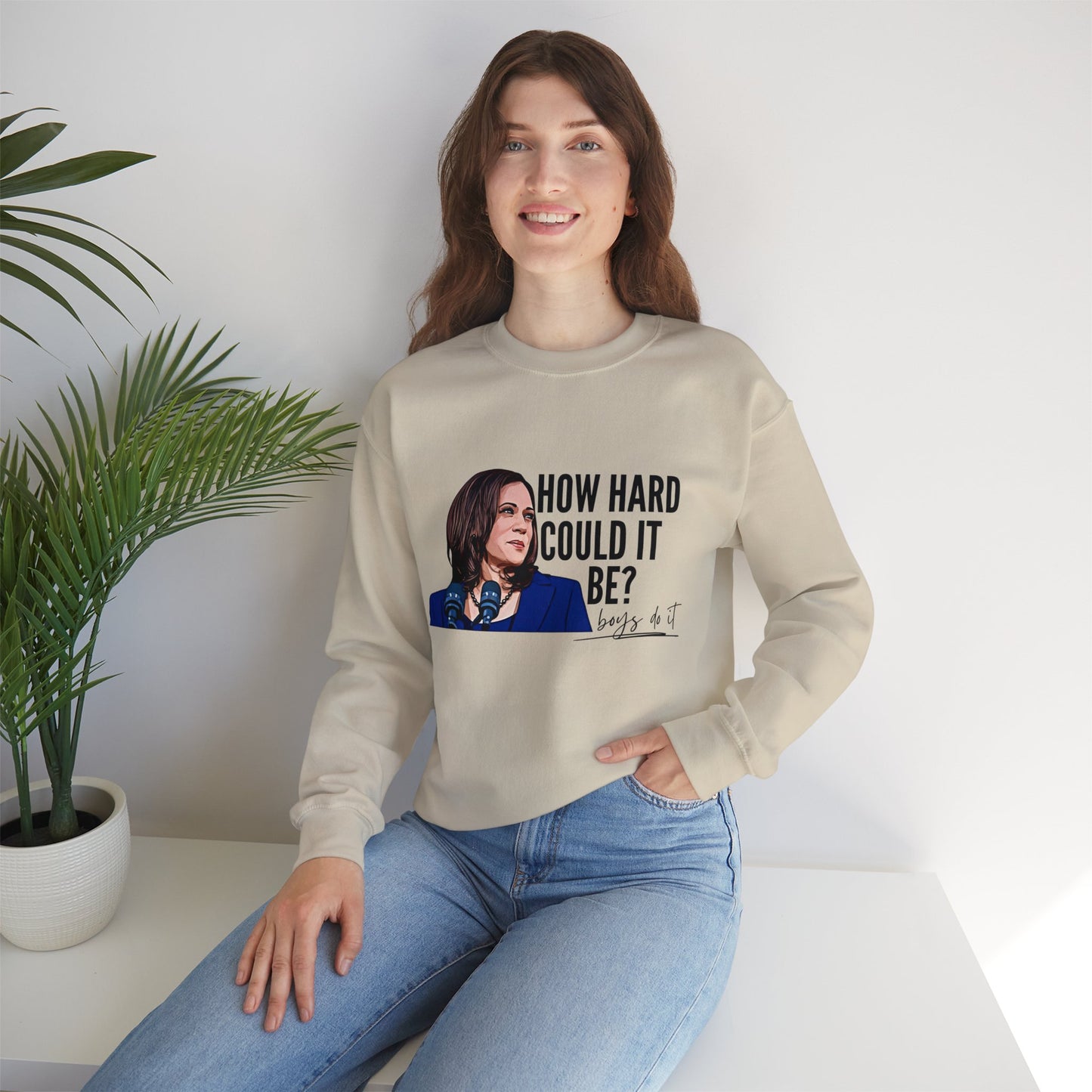 Harris 2024 Crewneck Sweatshirt - Design 2