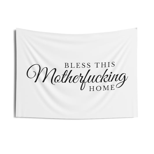 Bless This Home Indoor Wall Tapestries