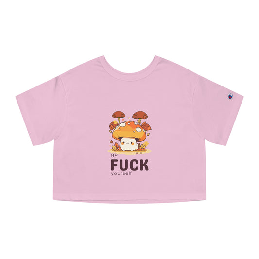 GFY Baby Mushroom Cropped T-Shirt