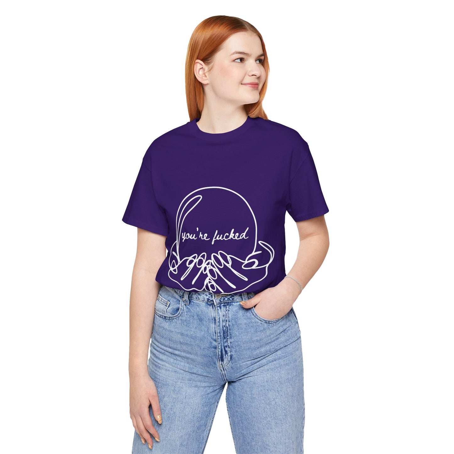 Crystal Ball "You're Fucked" Tee