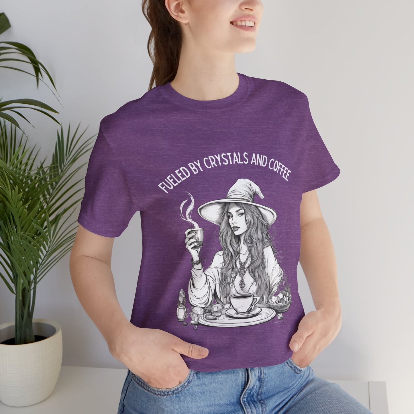 Fueled by Crystals and Coffee Tee