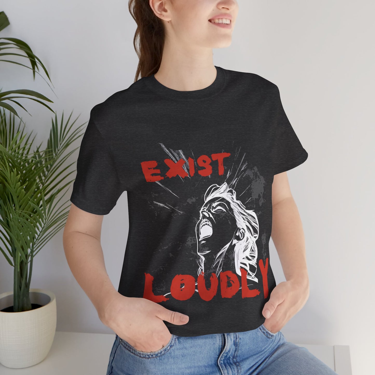 Women's Exist Loudly Tee