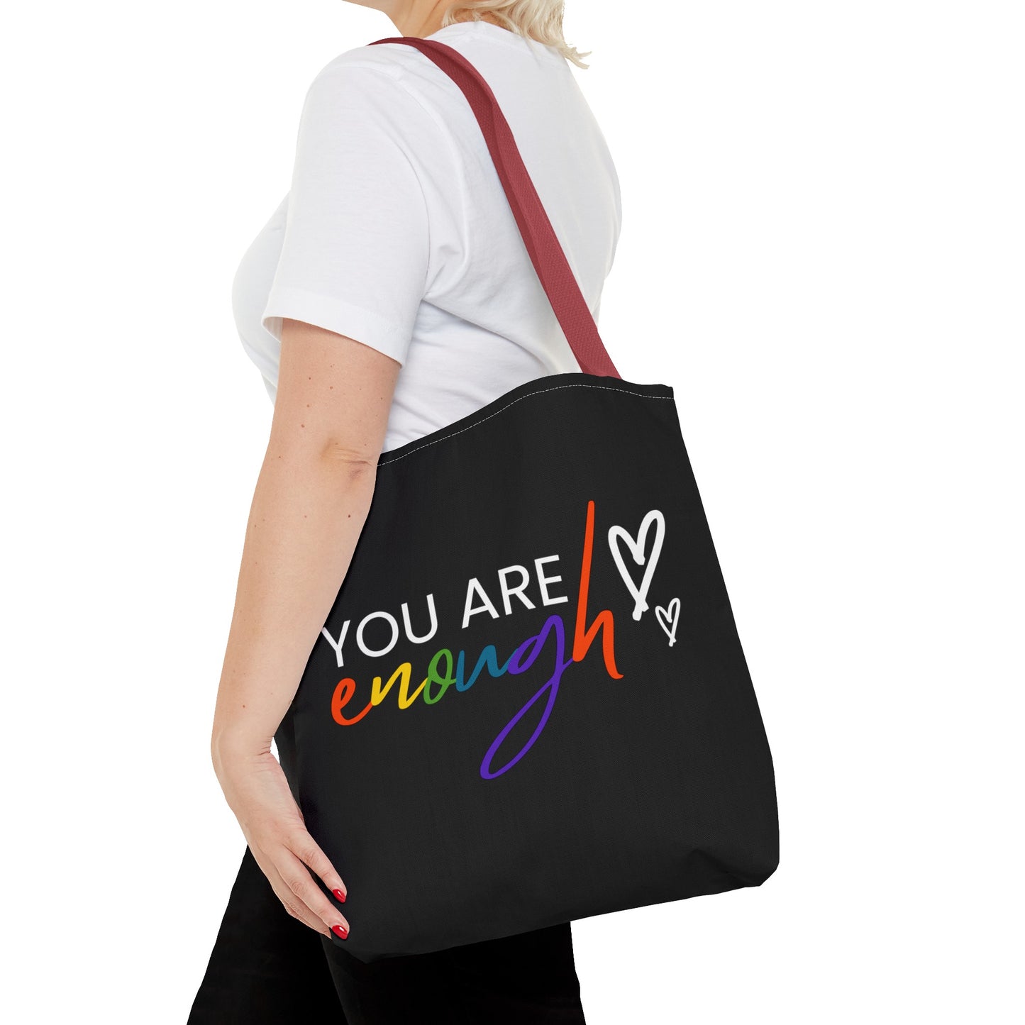 You Are Enough Tote Bag (AOP)