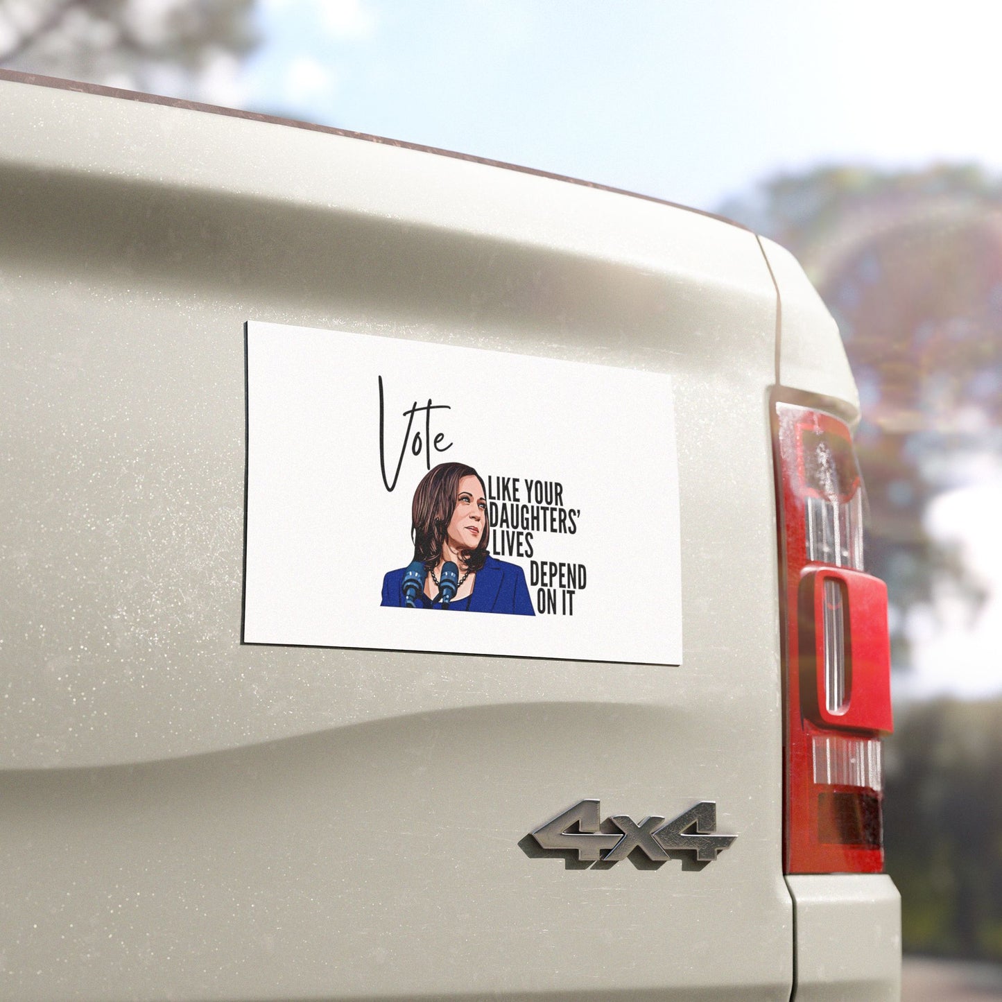 Harris 2024 Car Magnet - 7.5x4.5 - Design 1