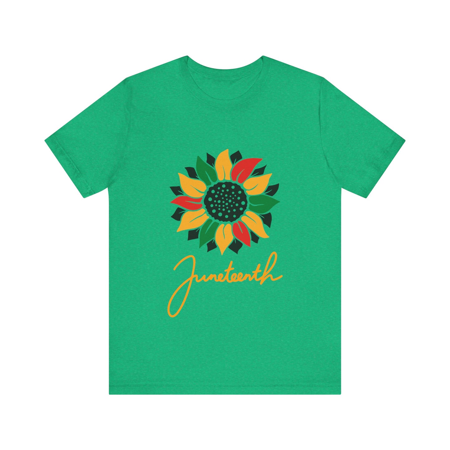 Juneteenth Floral Short Sleeve Tee