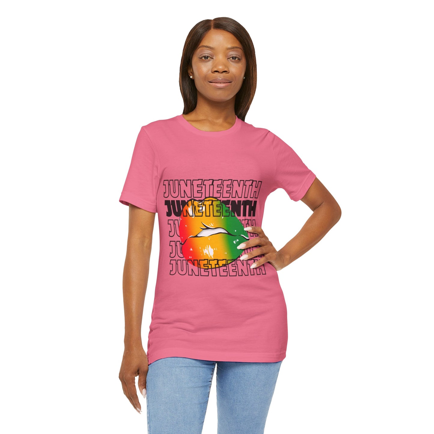 Juneteenth Lips Short Sleeve Tee