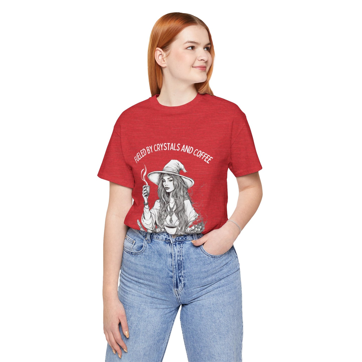 Fueled by Crystals and Coffee Tee