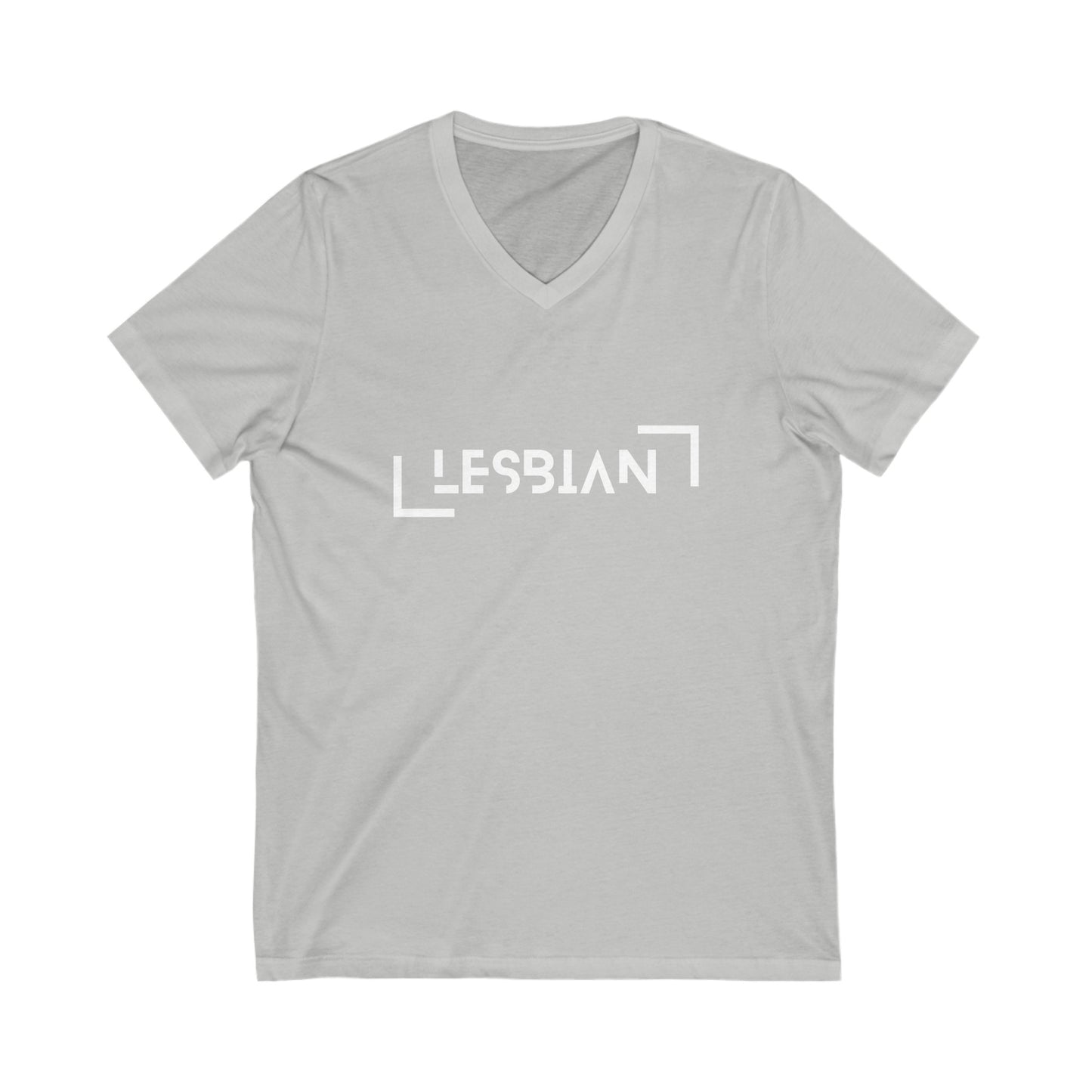 Lesbian Short Sleeve V-Neck Tee