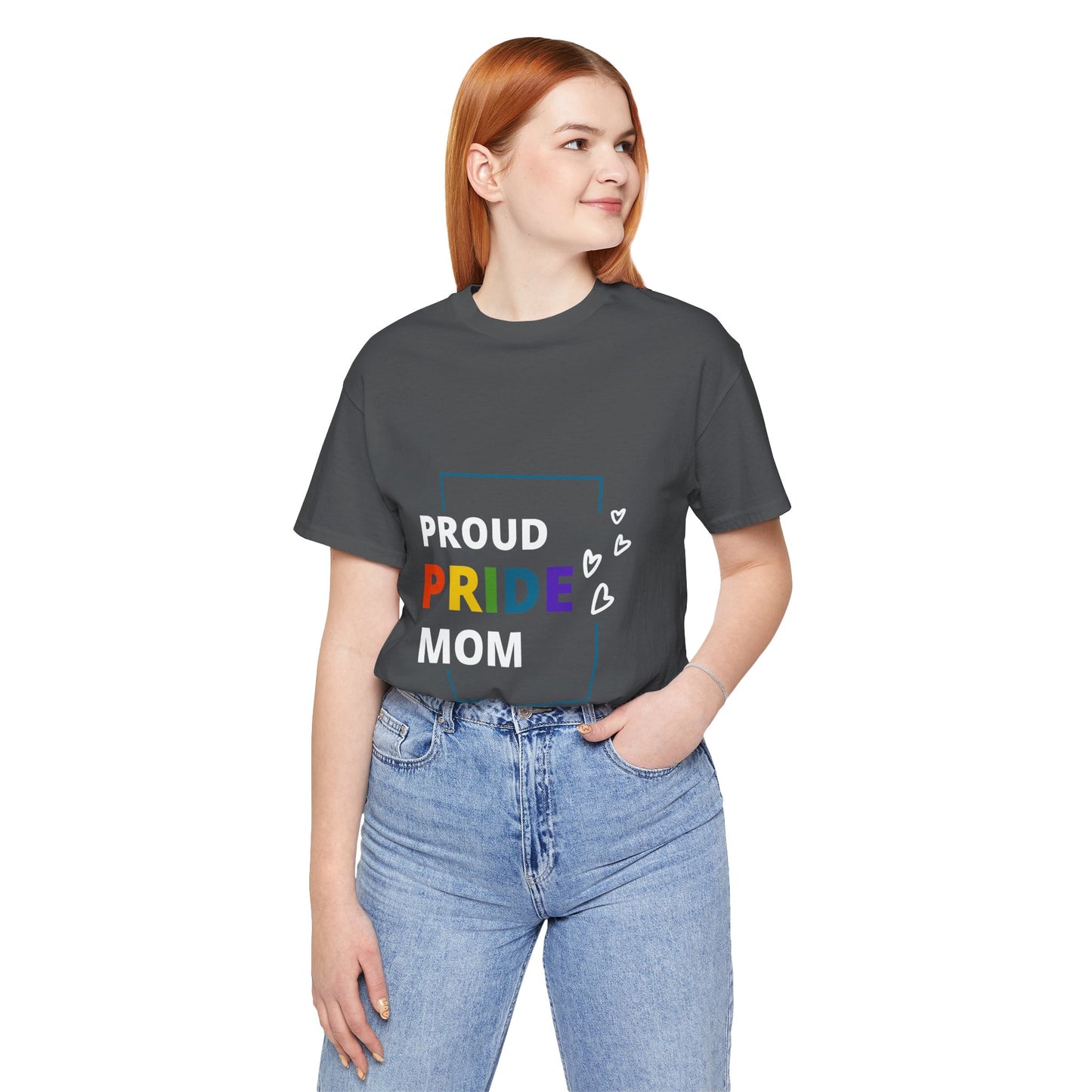 "Proud Pride Mom" Short Sleeve Tee