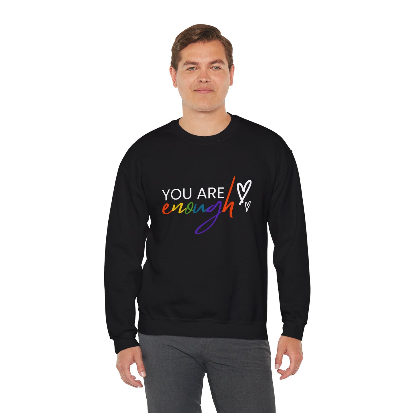 "You Are Enough" Crewneck Sweatshirt