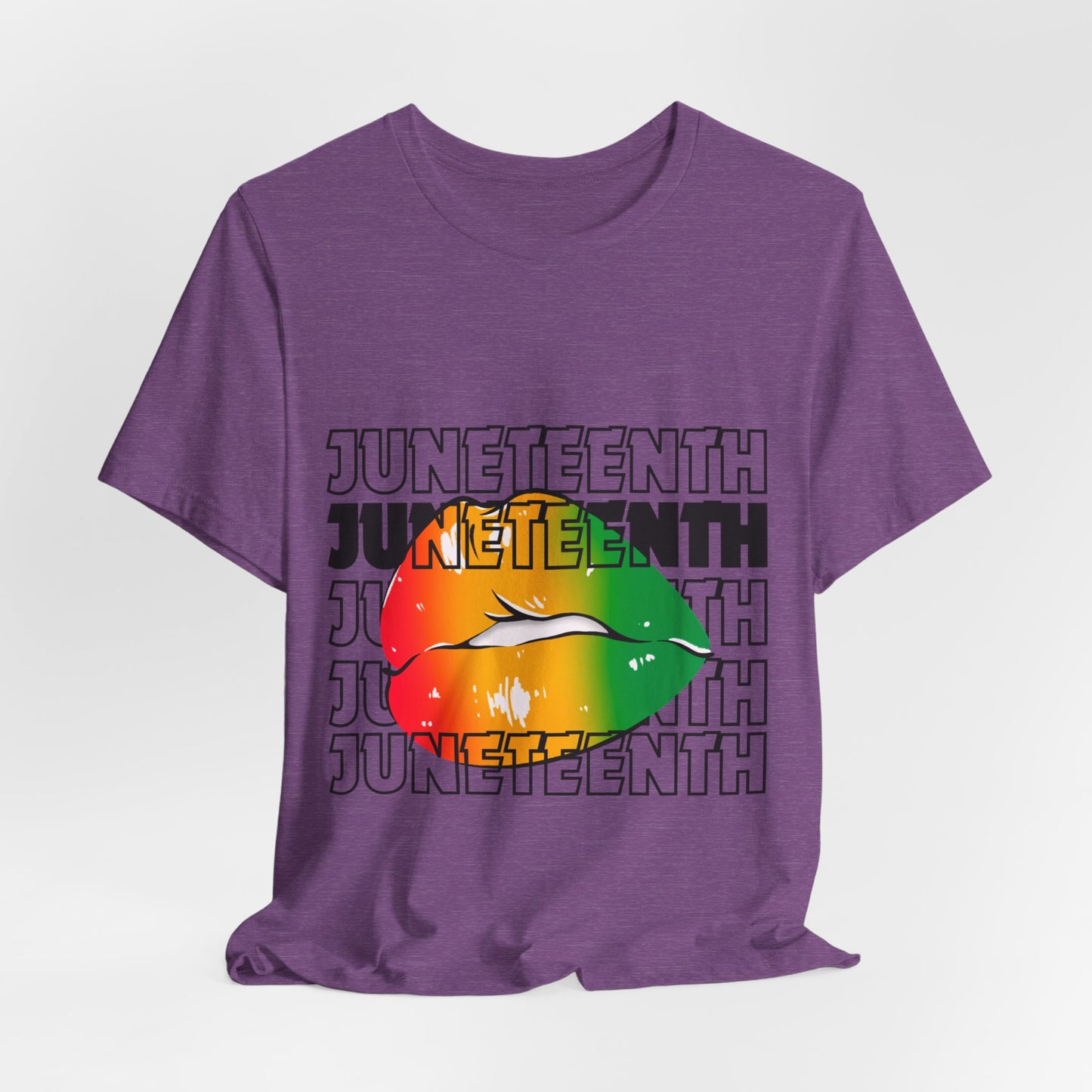 Juneteenth Lips Short Sleeve Tee