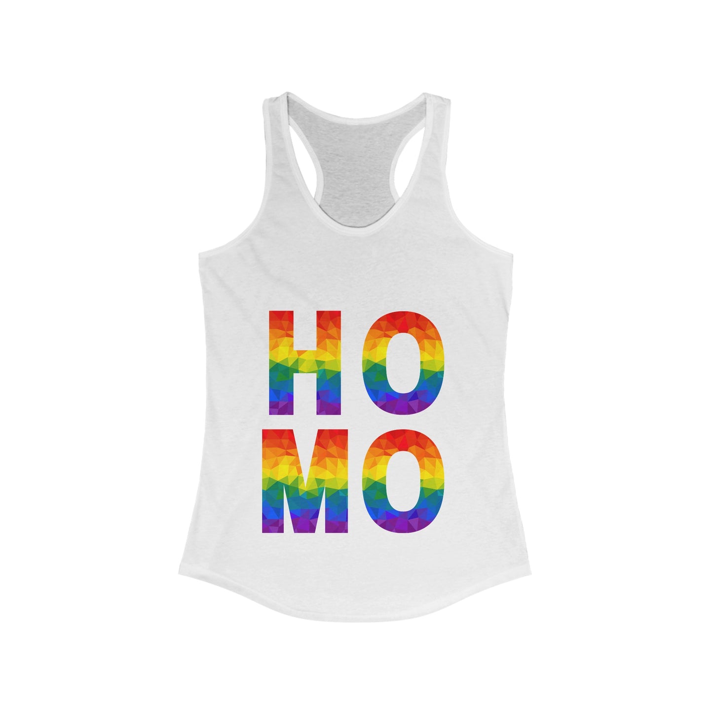 "HOMO" Racerback Tank