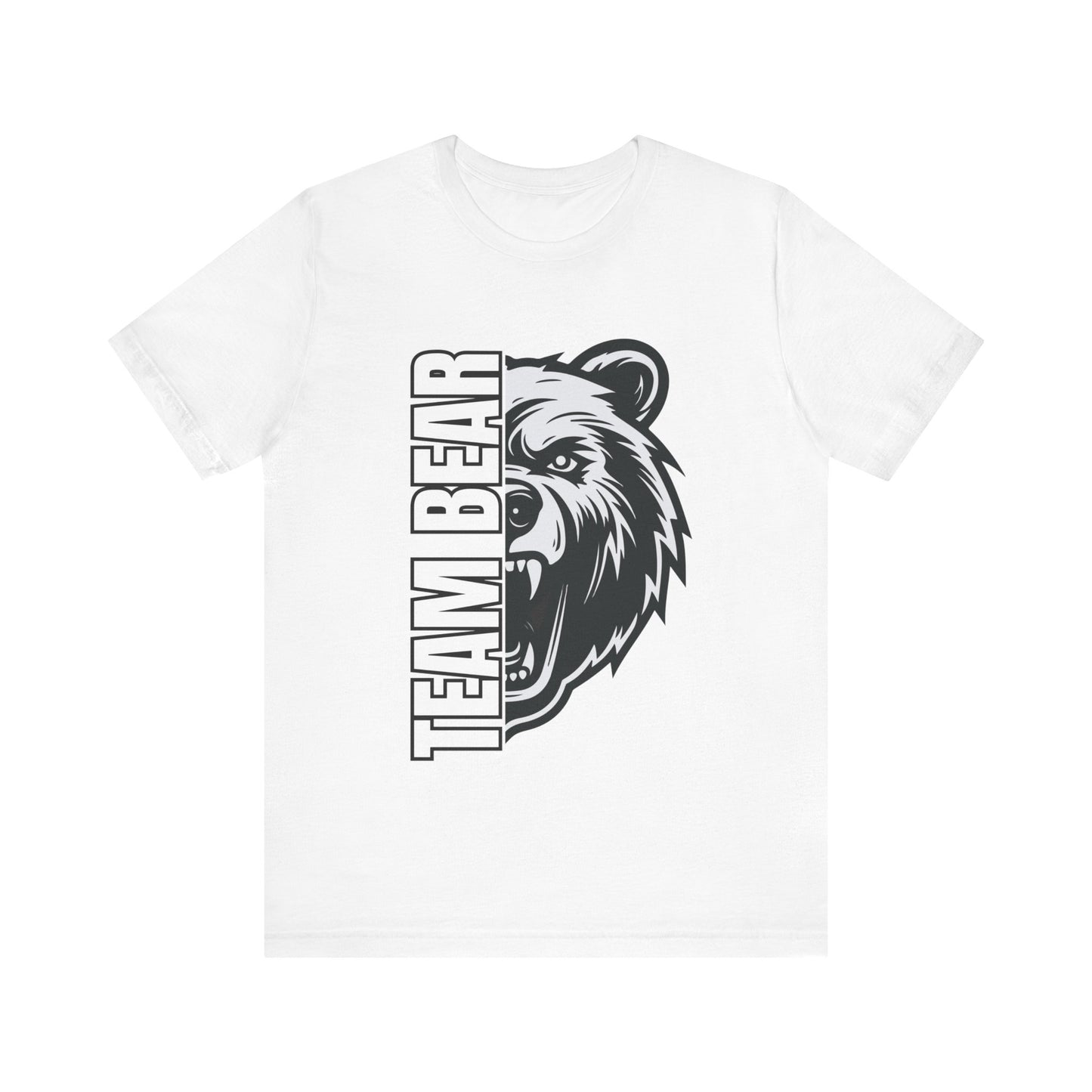Women's "Team Bear" Tee - White Lettering