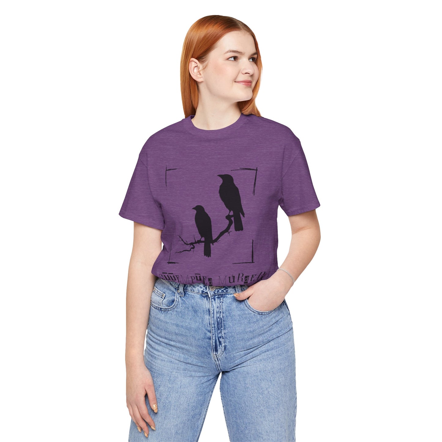 "Attempted Murder" Crow Short Sleeve Tee