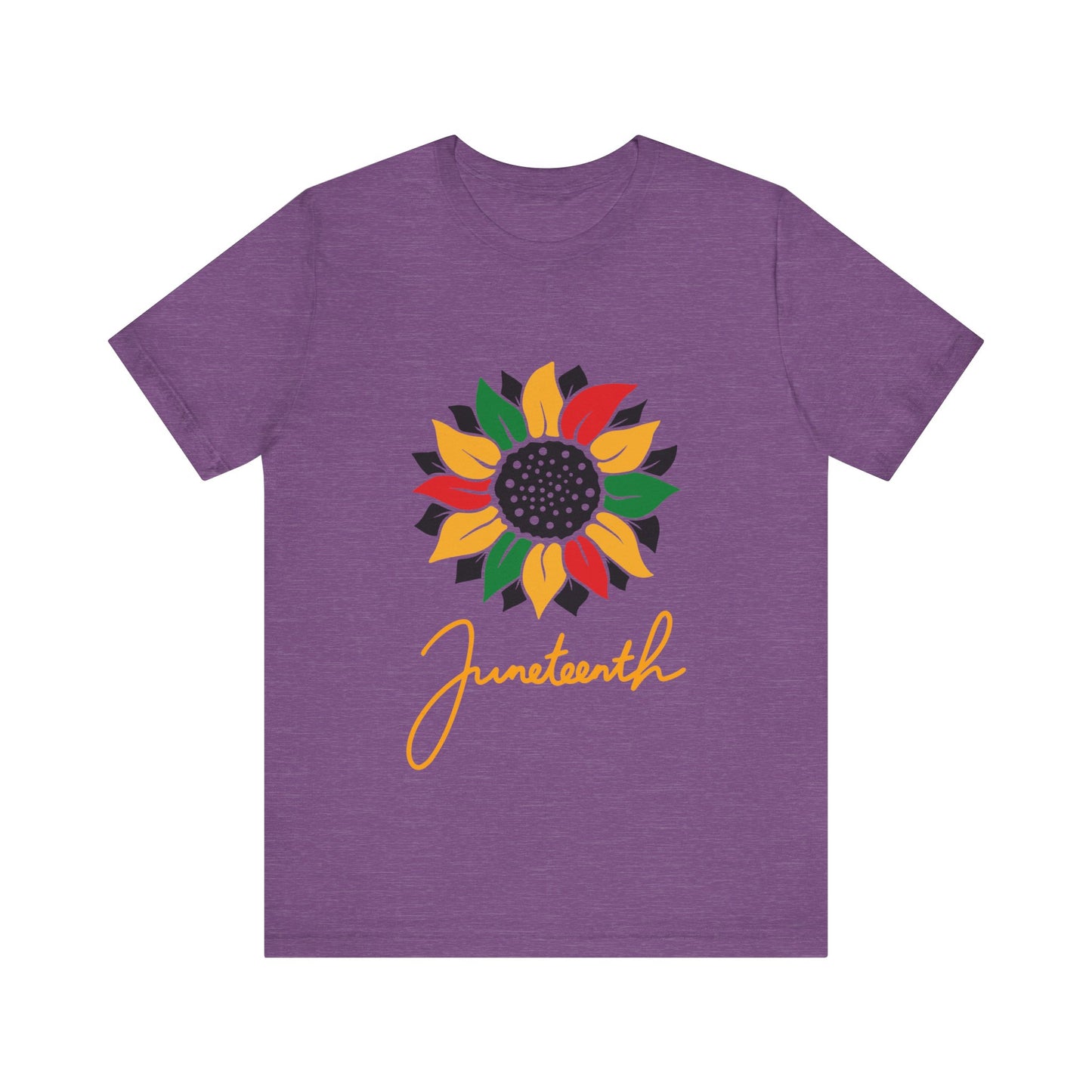 Juneteenth Floral Short Sleeve Tee