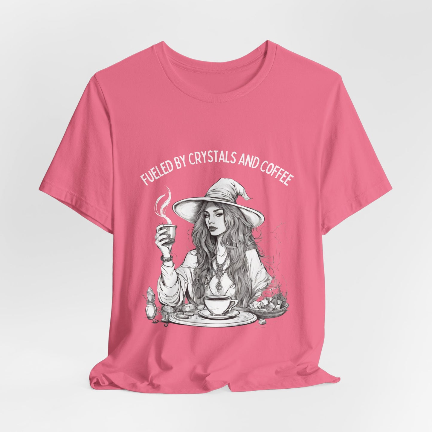 Fueled by Crystals and Coffee Tee