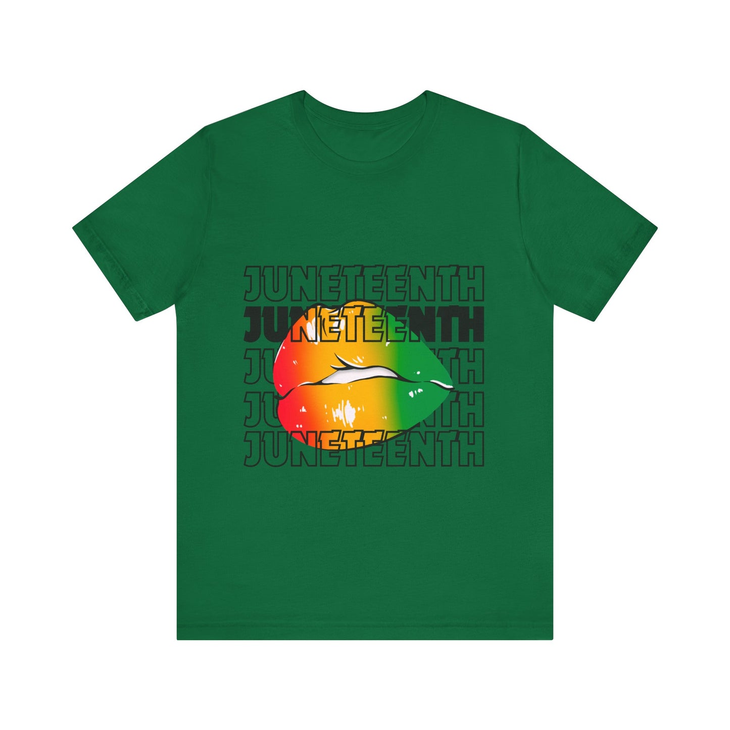 Juneteenth Lips Short Sleeve Tee