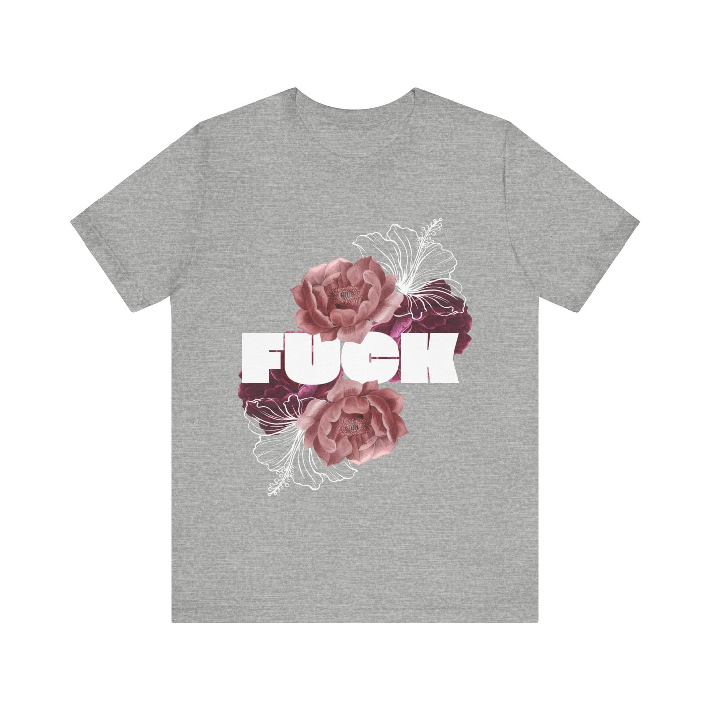 Women's Floral F*ck Short Sleeve Tee
