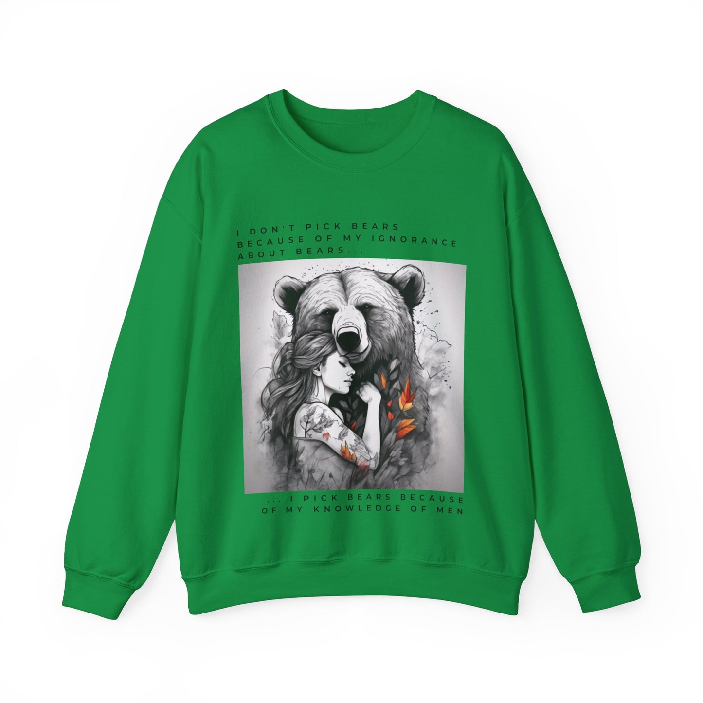 Women's Bear Hug "Team Bear" Crewneck Sweatshirt