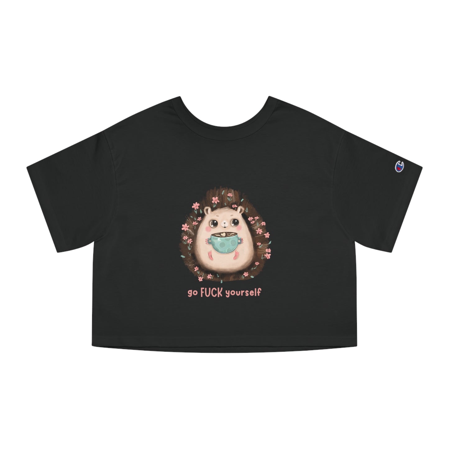 GFY Hedgehog Cropped T-Shirt