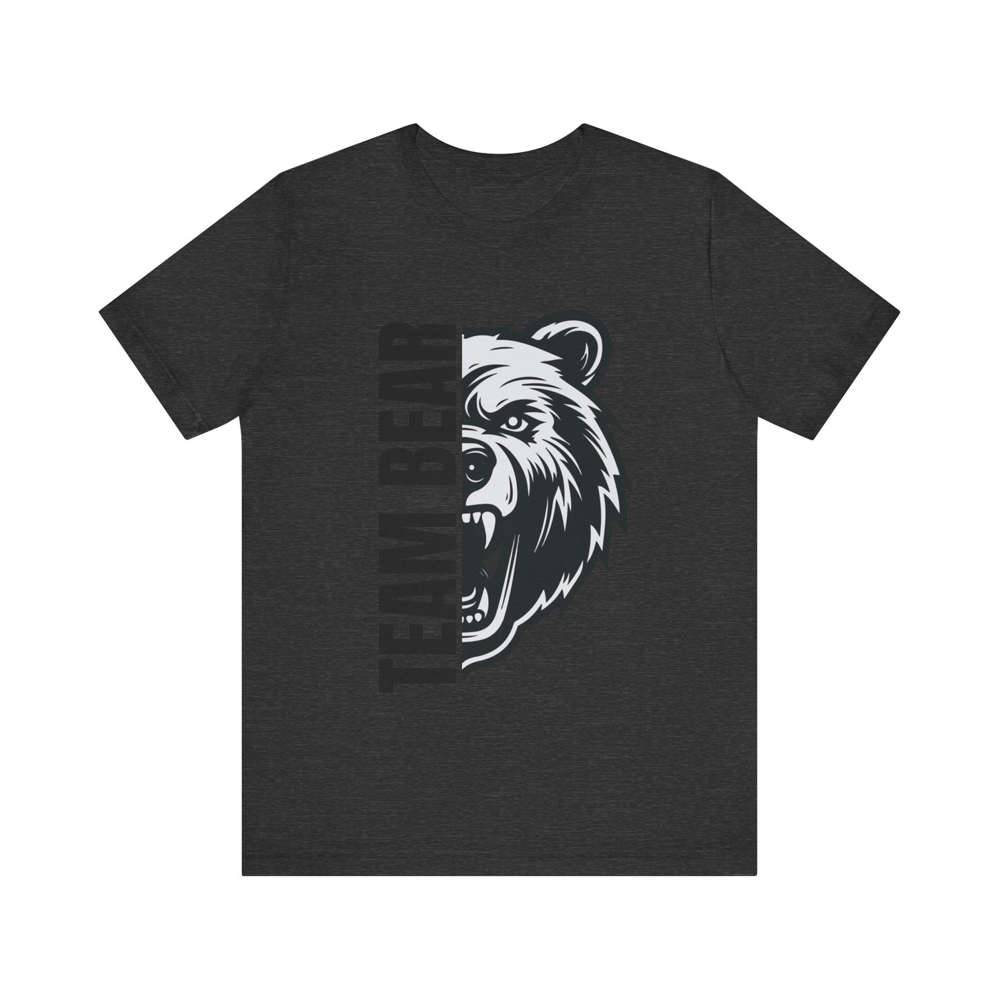 Women's "Team Bear" Tee - Black Lettering