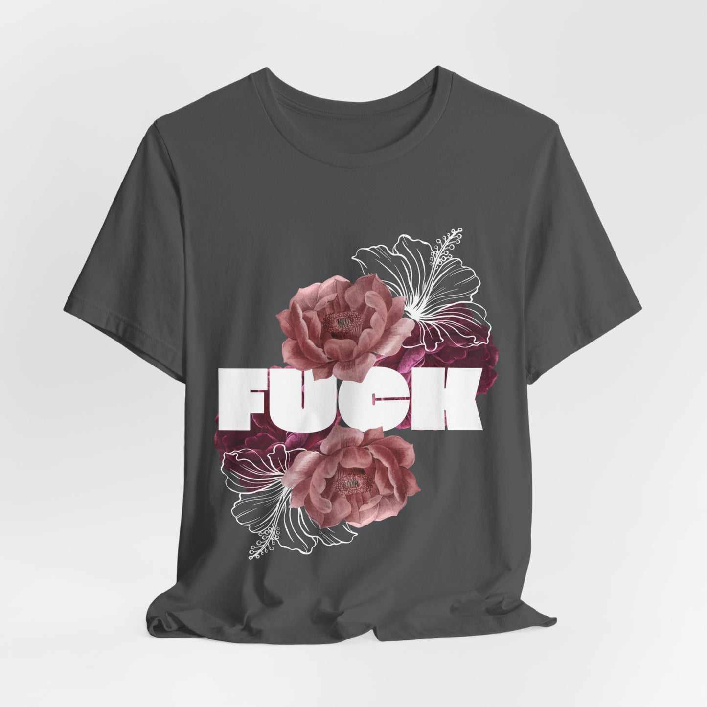 Women's Floral F*ck Short Sleeve Tee