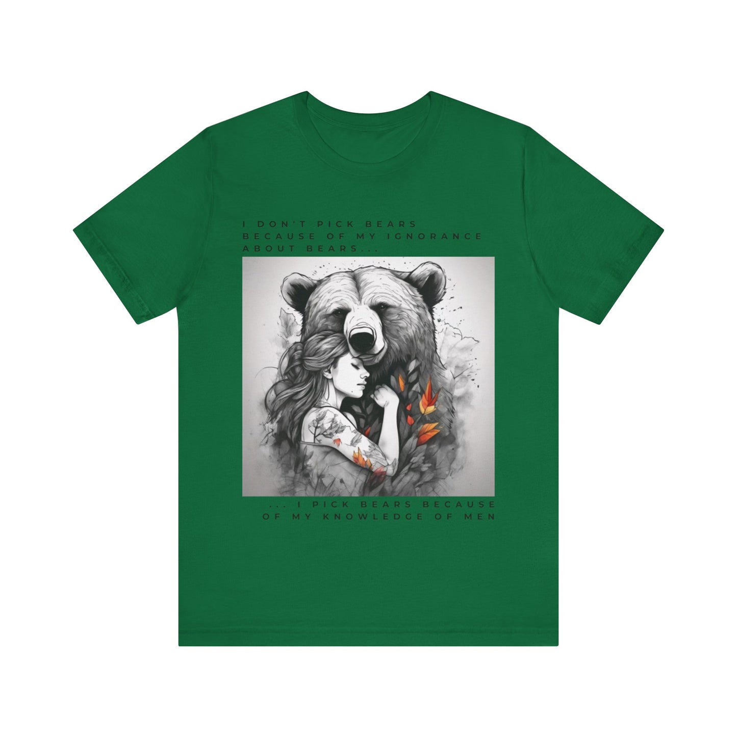 Women's Bear Hug "Team Bear" Tee