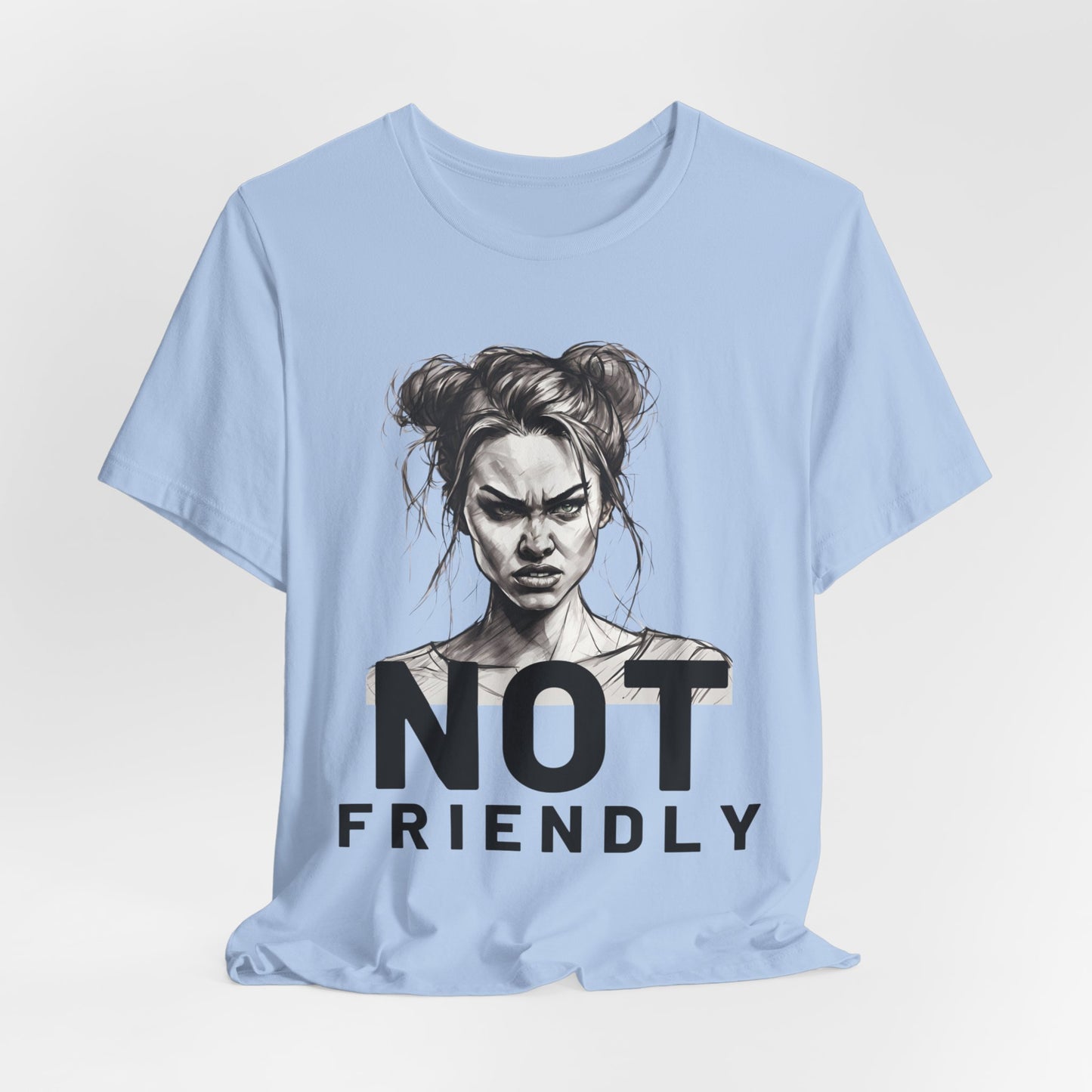 Not Friendly Short Sleeve Tee
