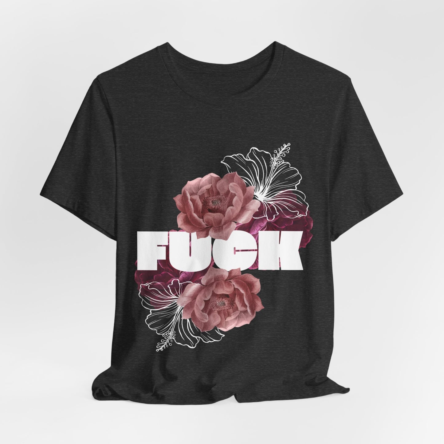 Women's Floral F*ck Short Sleeve Tee