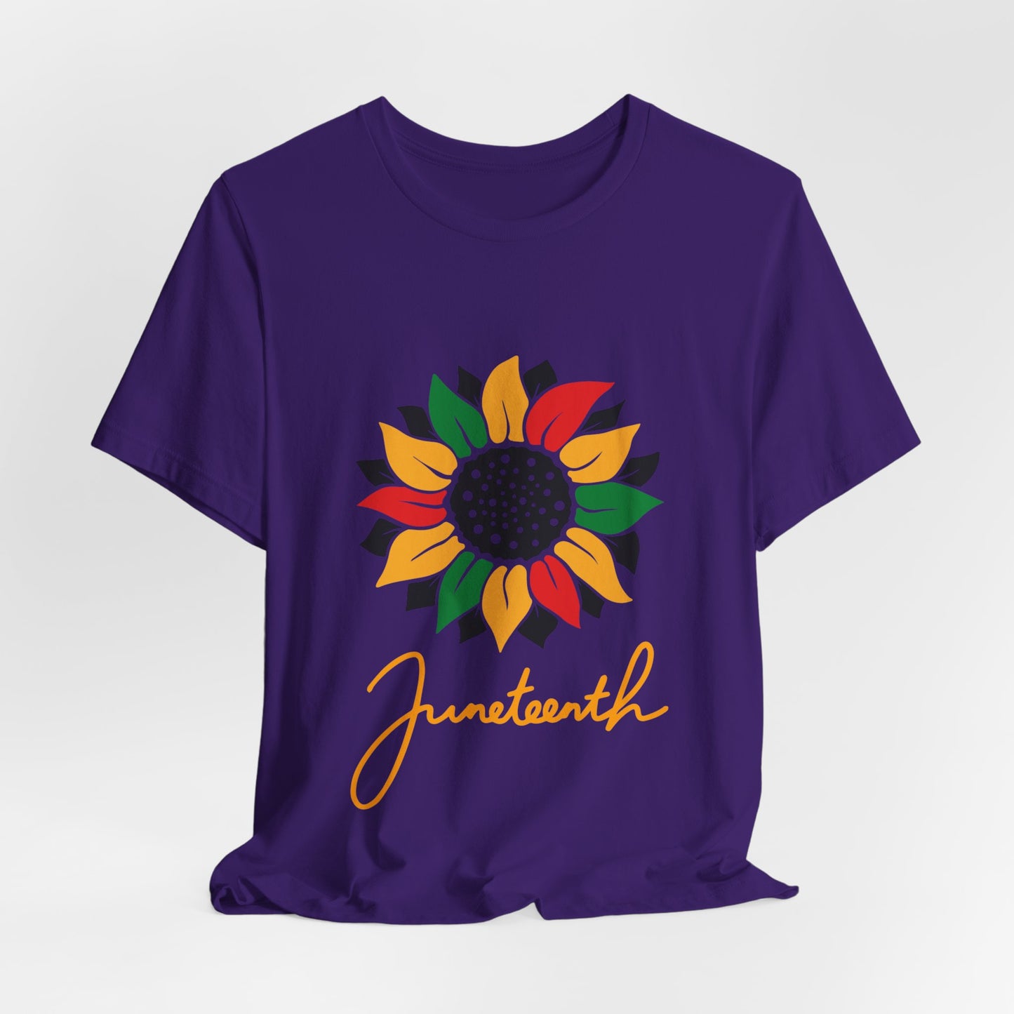 Juneteenth Floral Short Sleeve Tee