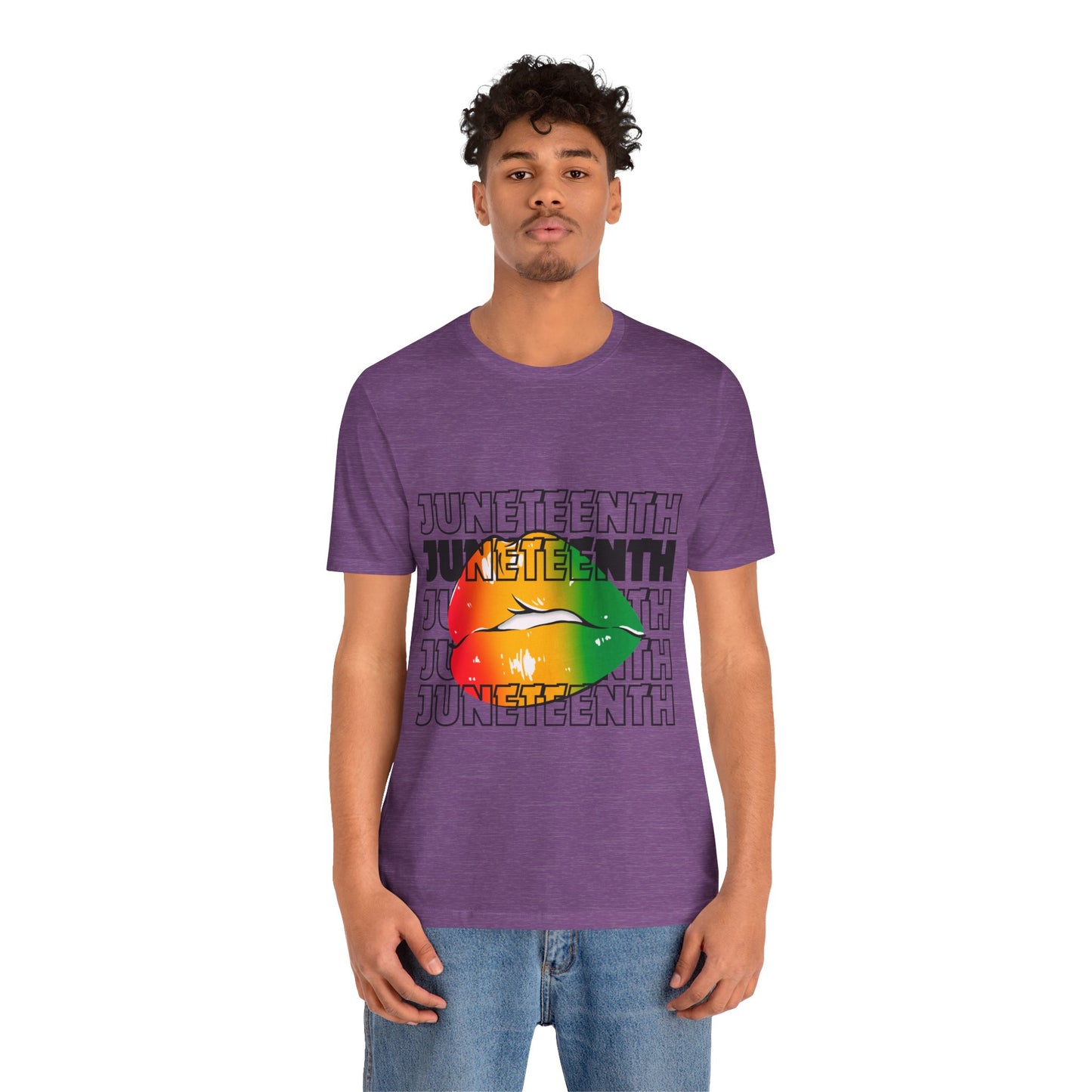 Juneteenth Lips Short Sleeve Tee