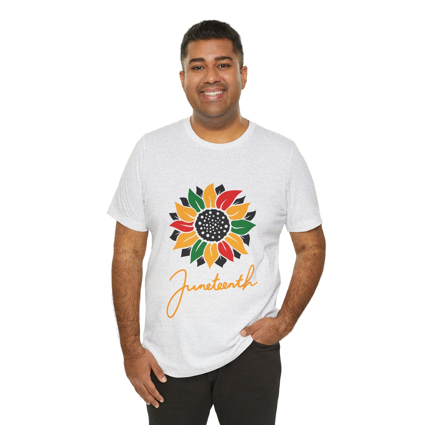 Juneteenth Floral Short Sleeve Tee
